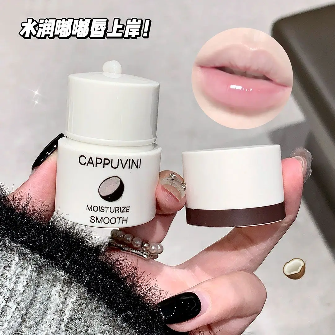 Plumping Coconut Lip Balm Hydrating Moisturizer Nourishing Lip Treatment for Daily Care