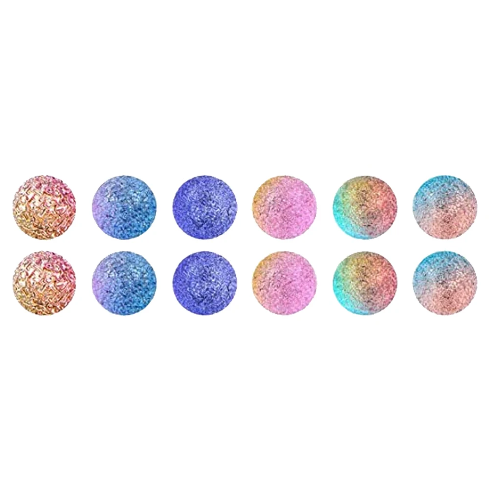 16G Replacement Balls for Piercing Barbell Parts 3mm Stainless Steel & Clear Flexible Balls for Women Men