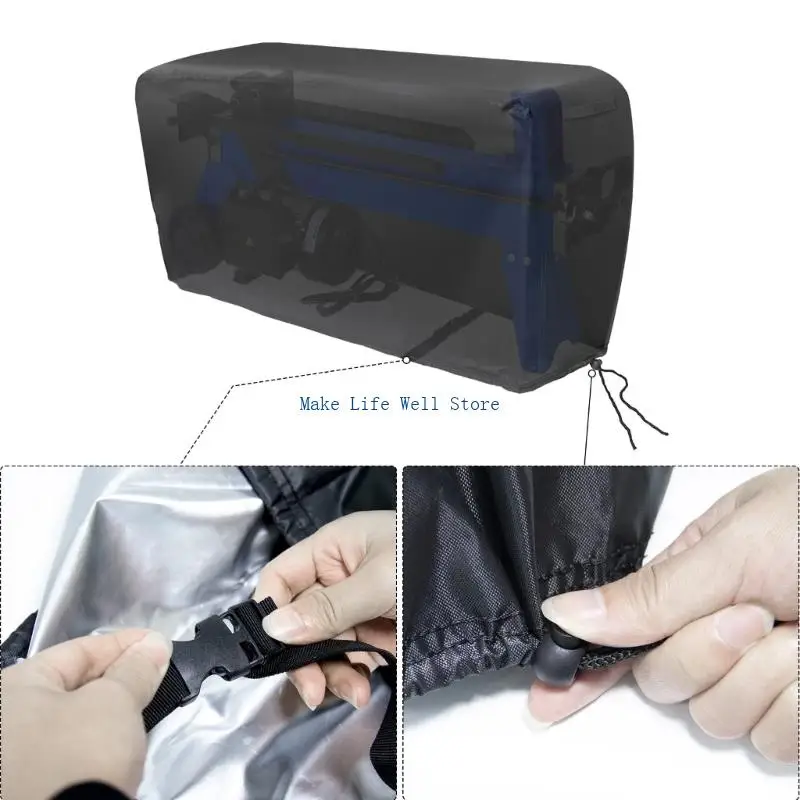 

Firewood Splitter Protective Cover for 5-9 Ton Firewood Splitter Machine Waterproof Dustproof All Weather Resistant