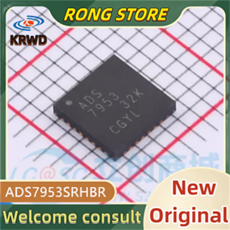 

3 шт. ADS7953, новый и оригинальный чип IC ADS7953SRHBR ADS7953SRHBT ADS7953 VQFN32