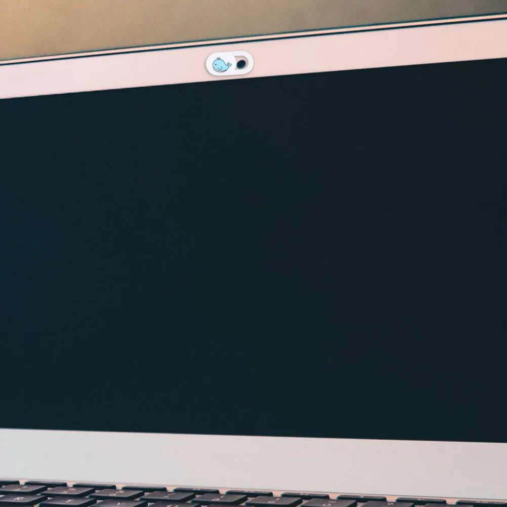 

4Pcs Privacy Protection Cover Slide to Open Close Design Cute Whale Shape Webcam Lens Protector for Laptop and Phone Devices