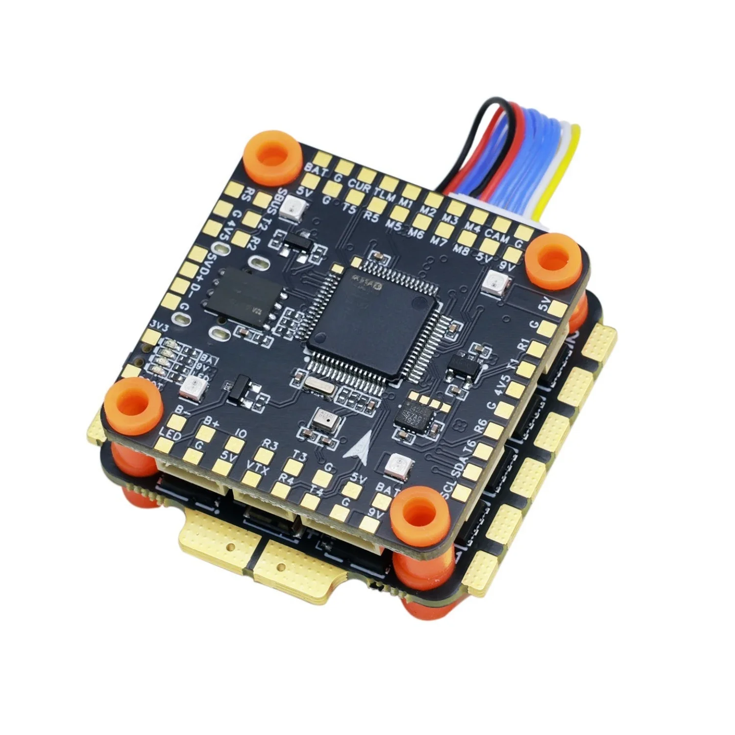 BoMasMHigh-Performance Racing Drone Flight Controller With Integrated ESCs Compatible With Sequoia RC F405 55A 65A 100A For 2S–6
