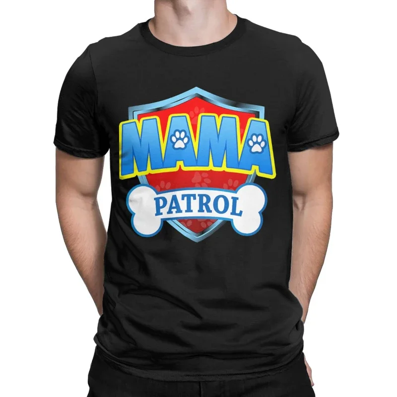 Tops Amazing Short Sleeve O-neck Tees Shirt Birthday Gift Unisex Casual Camisetas Funny Mama Patrol Dad for Men T Shirt summer