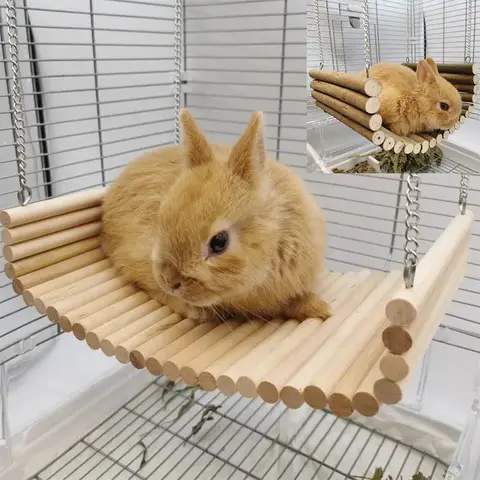 햄스터 나무 해먹 여름 애완 동물 그네 수면 침대 소형 애완 동물 장난감 애완 동물용 해먹 (고슴도치, 다람쥐, 기니피그, 토끼)