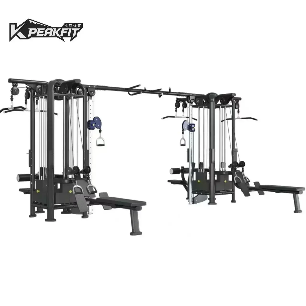 Newly Upgraded Commercial Fitness 8-station Multi-functional Fitness Equipment 8-station Multi-functional Fitness Machine