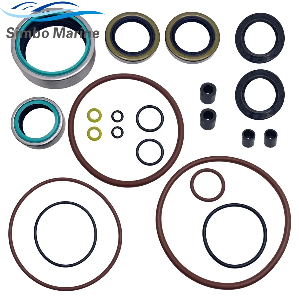 Lower Unit Seal Kit for Mercury Quicksilver Bravo I II III X 26-76868A2 18-2645