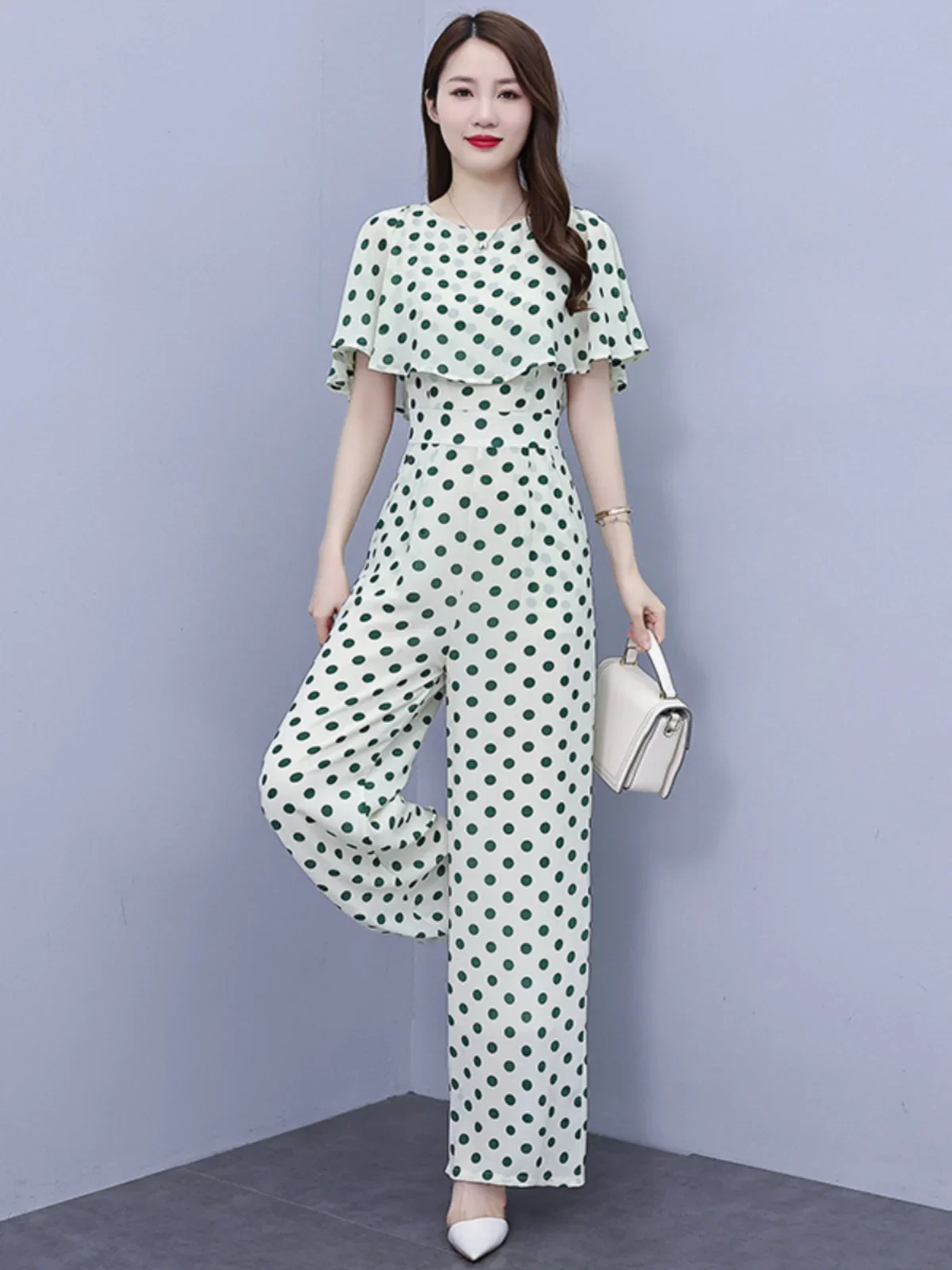 

Summer Women's Print Jumpsuits,Sexy Dot Print Long Jumpsuits,Jump Suit Woman,Jumpsuit Women Sexys,New 2024