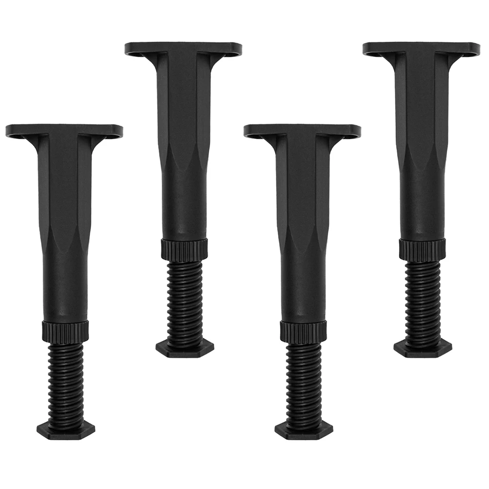 

4 Pcs Adjustable Support Feet Bed Frames Furniture Replacement Legs for Kitchen Cabinet Replacements