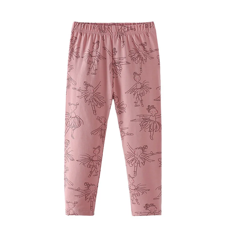 

3-8T Autumn Spring Girls Leggings Pants Clothing Full Length All Printed Fashion Girls Baby Skinny Pencil Pants