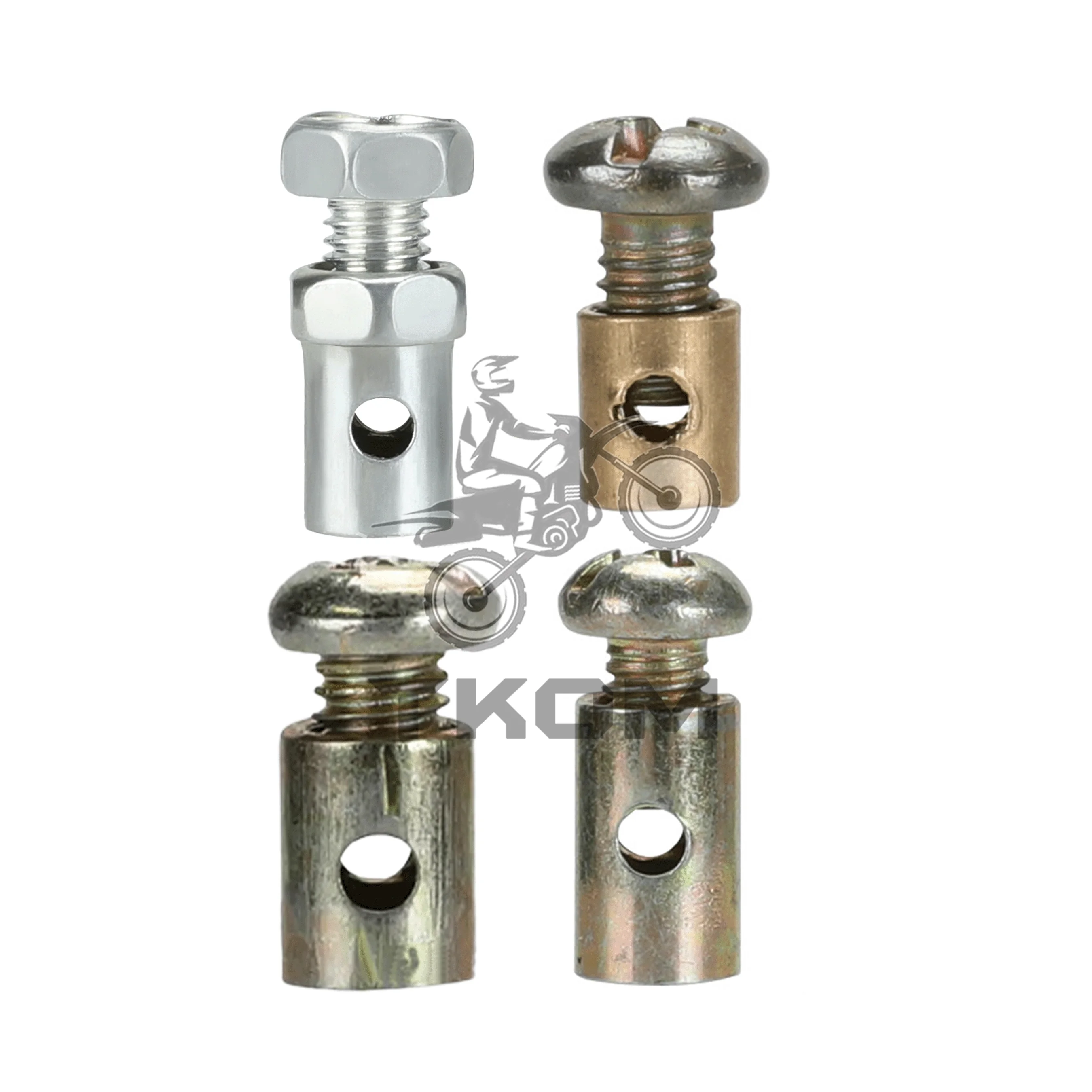Universal Throttle Cable Wire Rope Fixing Clip Throttle Cable Stop Bolt for GY6 ATV Scooter Dirt Pit Motorcycle Accessories