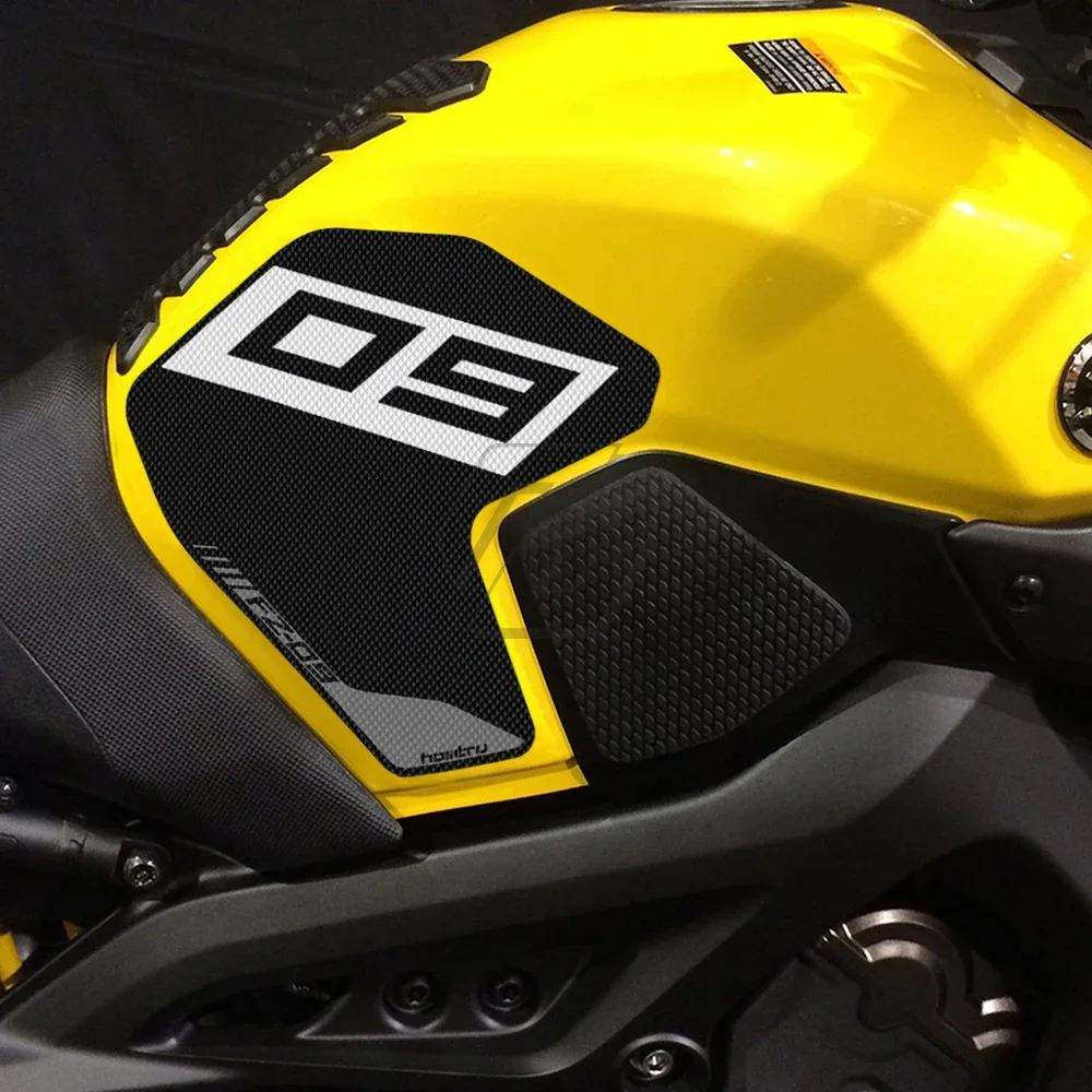 

Motorcycle Side Tank Pad Protection Knee Grip Mats for Yamaha FZ-09 FZ09 2013-2020 Sticker