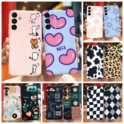 For Samsung Galaxy A04S 2022 Lovely Printing Jelly Phone Case For Samsung A04s A 04s SM-A047F Soft Silicone TPU Back Cover