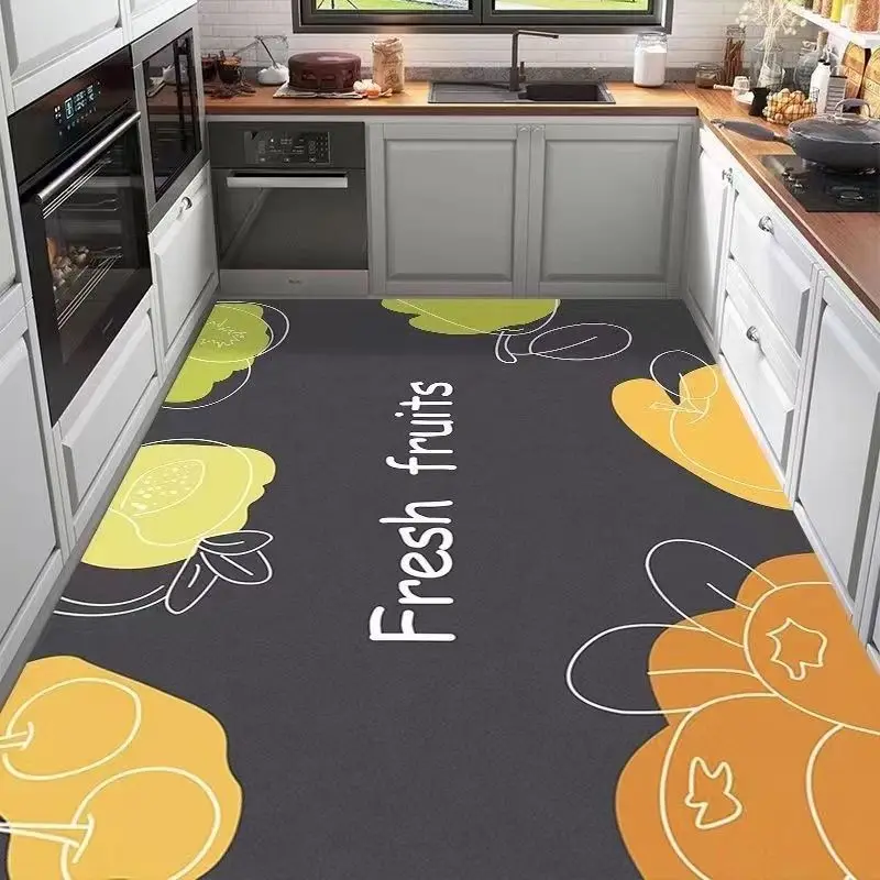 Carpet for Balcony Waterproof Floor Mat Large Beige Carpets Diatom Mud Non-slip Rug Minimalism Home Decoration Rugs Kitchen