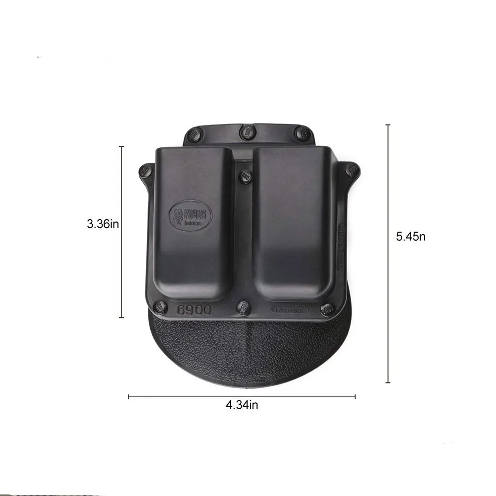 Quick Draw Holster 17, Kunststoff-Holster, Modell, taktischer Gürtel, Holster-Set, Airsoft, Jagd, Trainingszubehör, leicht ​ – Detail 1