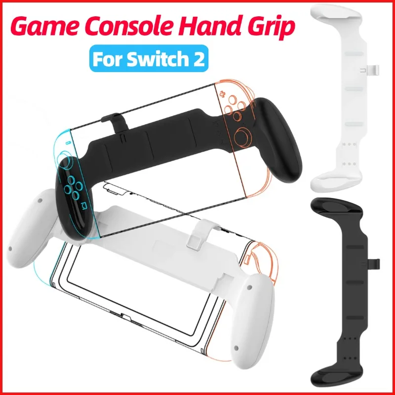 

Hand Grip Stand For Switch Anti-Slip Ergonomic Grip Holder Protective Case For Switch OLED Game Console Stand Controller Handle