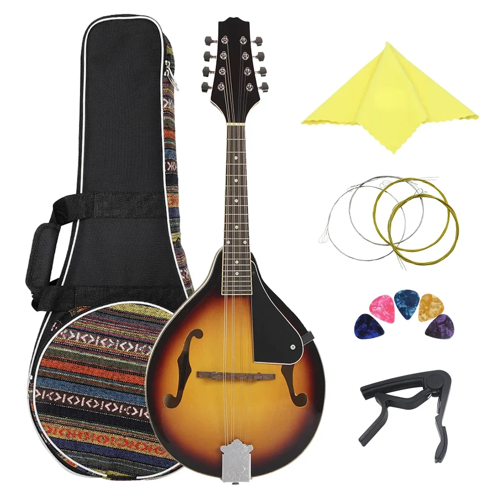 

IRIN 8 Strings Mandolin Guitar Basswood Body Acoustic Mandolin Guitarra A Style Mandolin With Bag Guitar Parts & Accessories