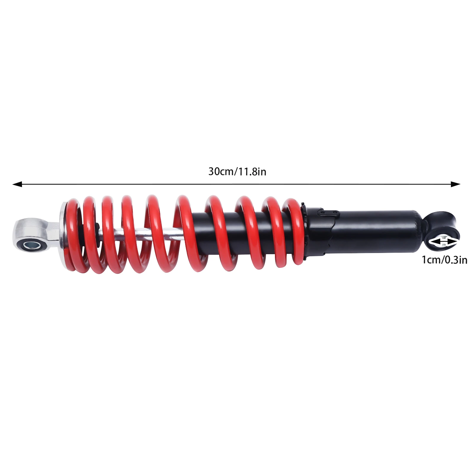 Kit de braço oscilante de suspensão dianteira para ATV/Go-Kart - conjunto de braço oscilante superior e inferior com amortecedor, substituição direta