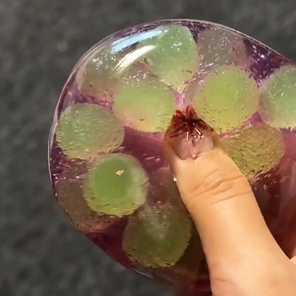 Taba mole pulpa de uva bolas de estresse alívio do estresse brinquedos para adultos crianças ansiedade brinquedos sensoriais para autismo tdah relaxar squeeze presentes