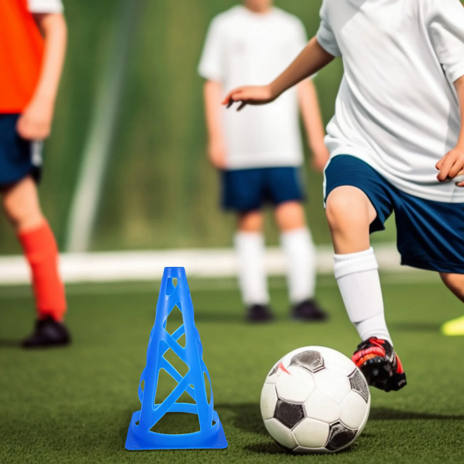 

4pcs Sports for Soccer Basketball Soccer Field Equipment Training Mark Logo Buckets Lightweight Kids School PE Reusable
