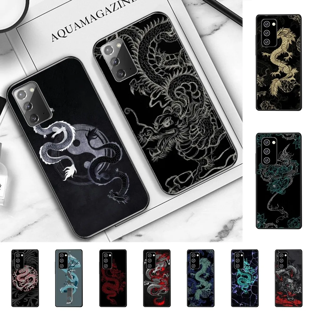 Dragon Fashion Phone Case For Samsung Note 8 9 10 20 pro plus lite M 10 11 20 30 21 31 51 A 21 22 42 02 03