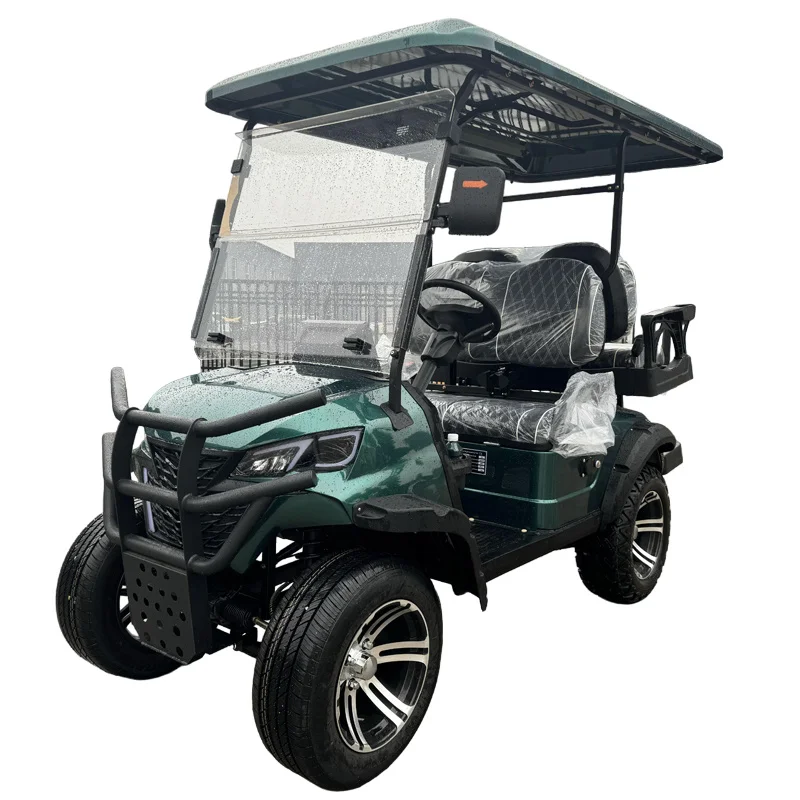 Factory New Design 2 4 6 Seater Electric Golf Cart Hunting Golf Buggy Cart Utility Club Car With Ce Dot Certified