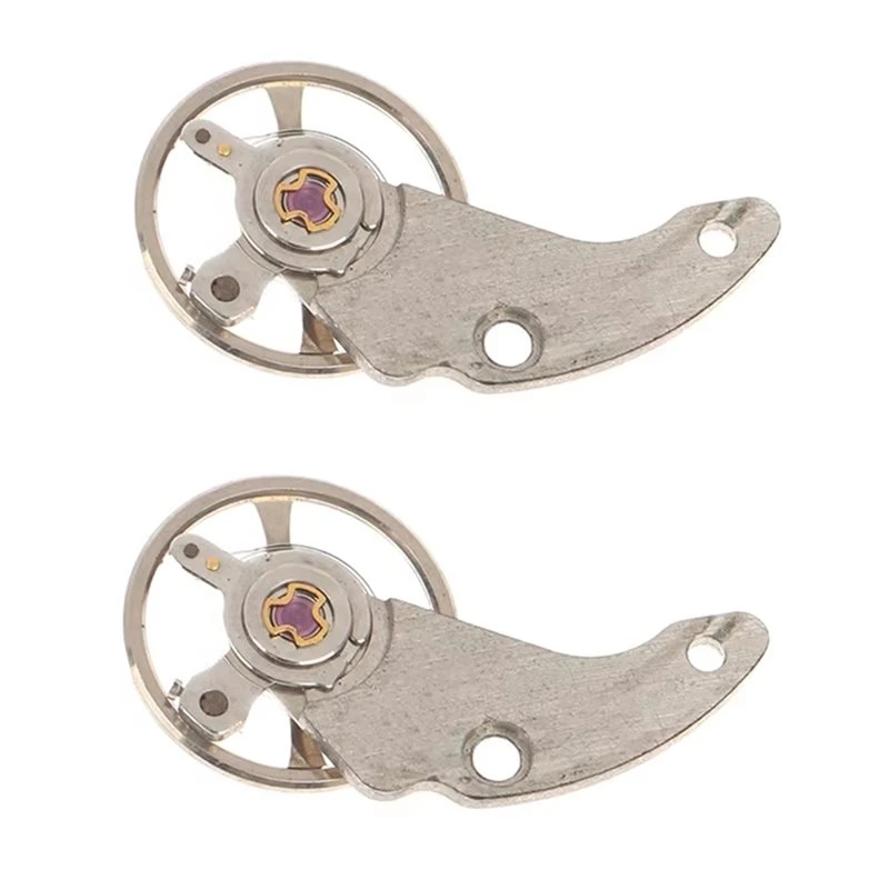 Eco-Friendly-Universal Watch Accessories 7009 2Pcs Balance Wheel Assembly Wheel Clamp 7S26 Movement Disassembly Parts