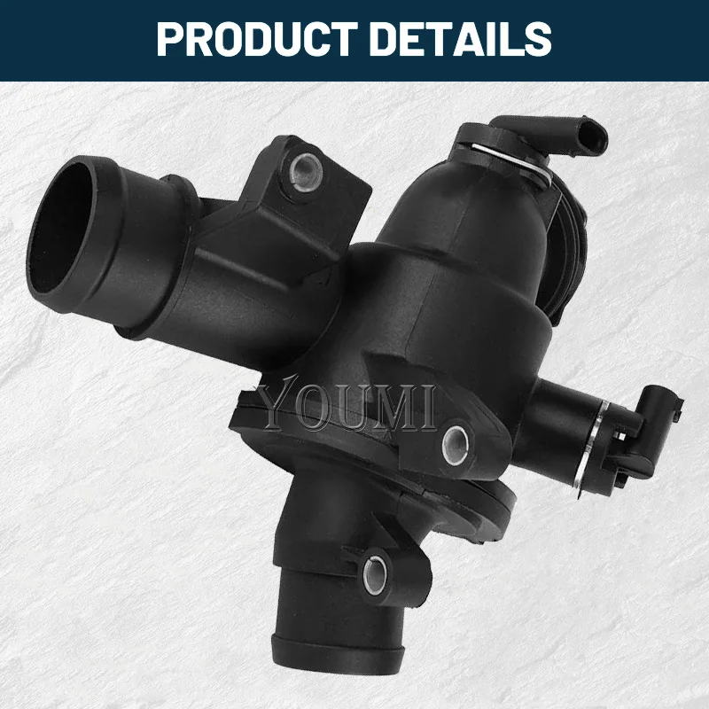 High Quality Engine Coolant Thermostat For Mercedes Benz GLE-Class W166 GLE300 OM651 6512002800 6512001500 6512001715 6512001215 - view 4
