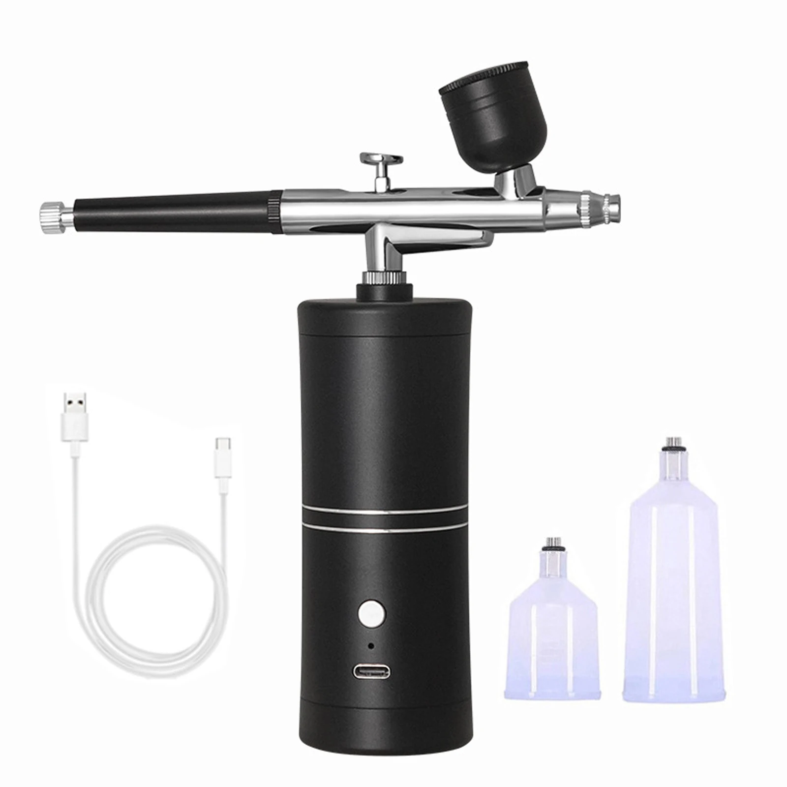 High Pressure Nano Level Oxygen Injection Sprayer Hydrating Skin Care Nail Art Cake Artifact Air Gun Beauty Instrument﻿