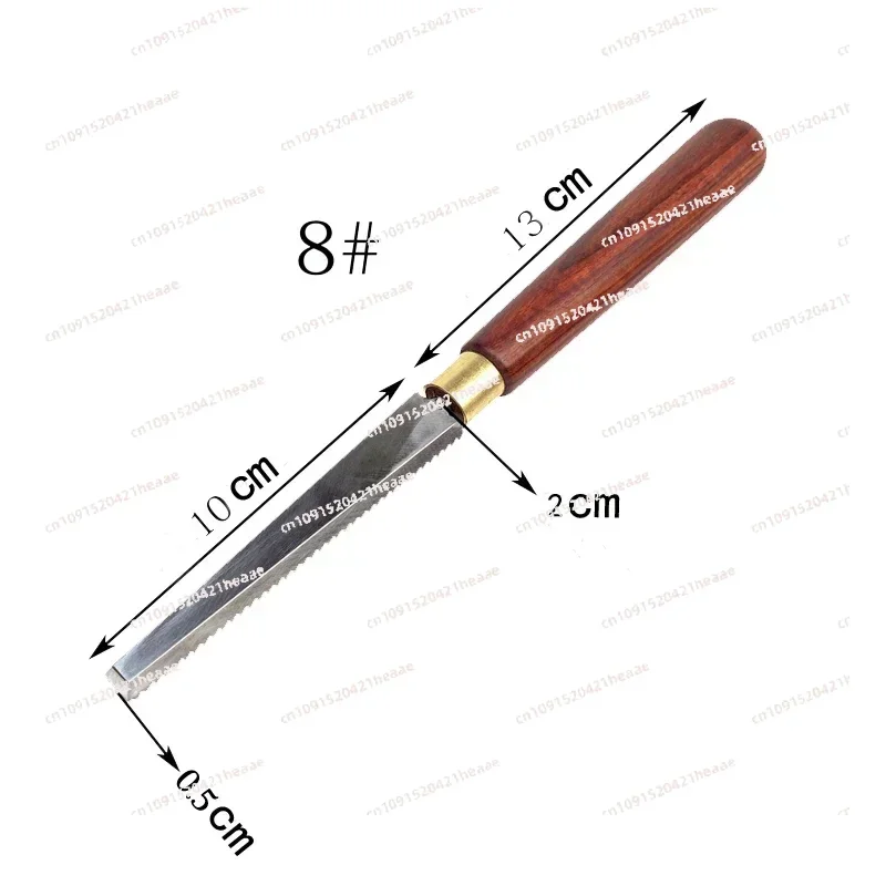 Adequado para ango de sándalo Lima de carpintería grano único acero flotante W4