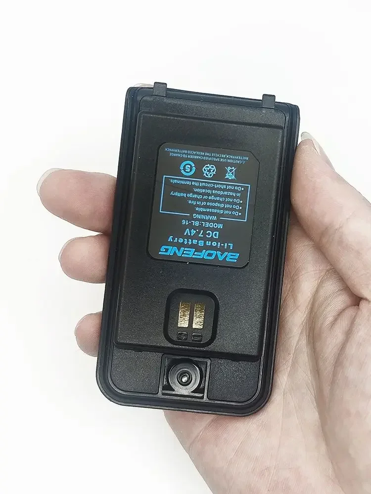 ل Baofeng UV-16 راديو بطارية تيار مستمر 7.4 فولت ل اسلكية تخاطب UV16S UV-16 ماكس برو UV16 برو V1 V2 بطارية ماتي