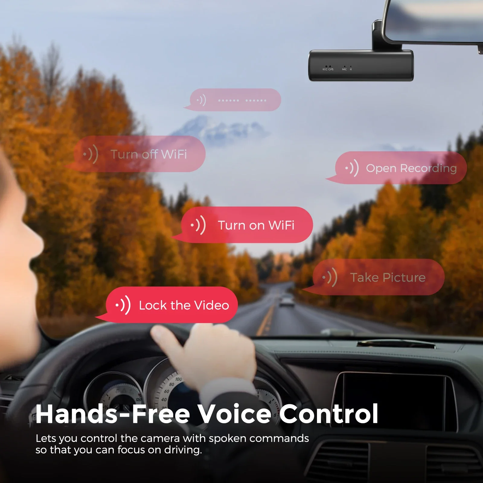 Hot Sale Genuine Lindu D600 Dual Lens Car DVR 4K+1080P Front Rear Dash Cam With 5.8G Wifi GPS Tracker And ADAS Black Box Sale