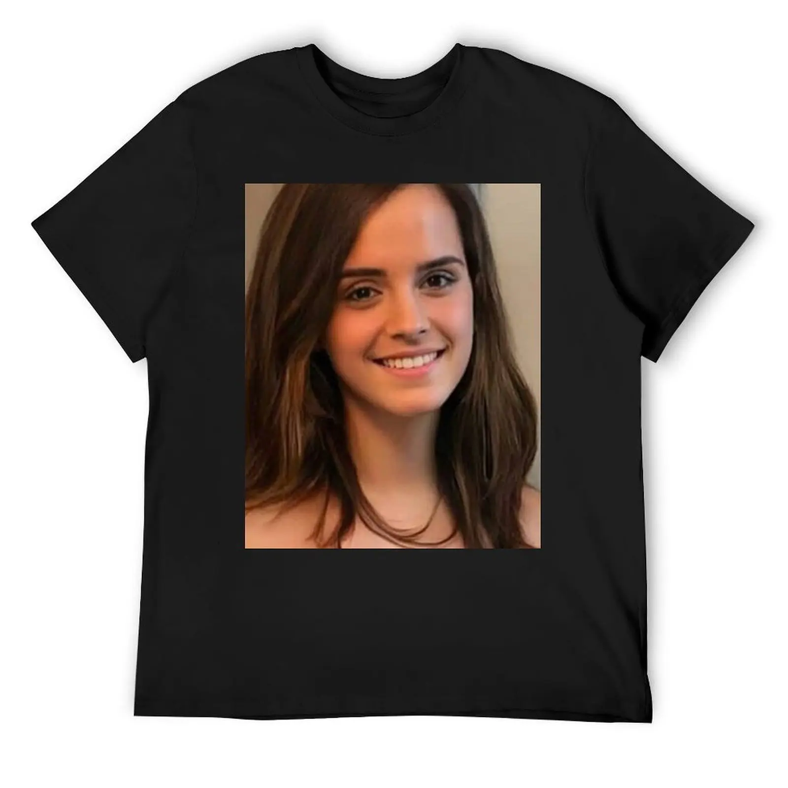 Emma Watson - Poster T-Shirt blacks oversized t shirt blanks T-shirt men