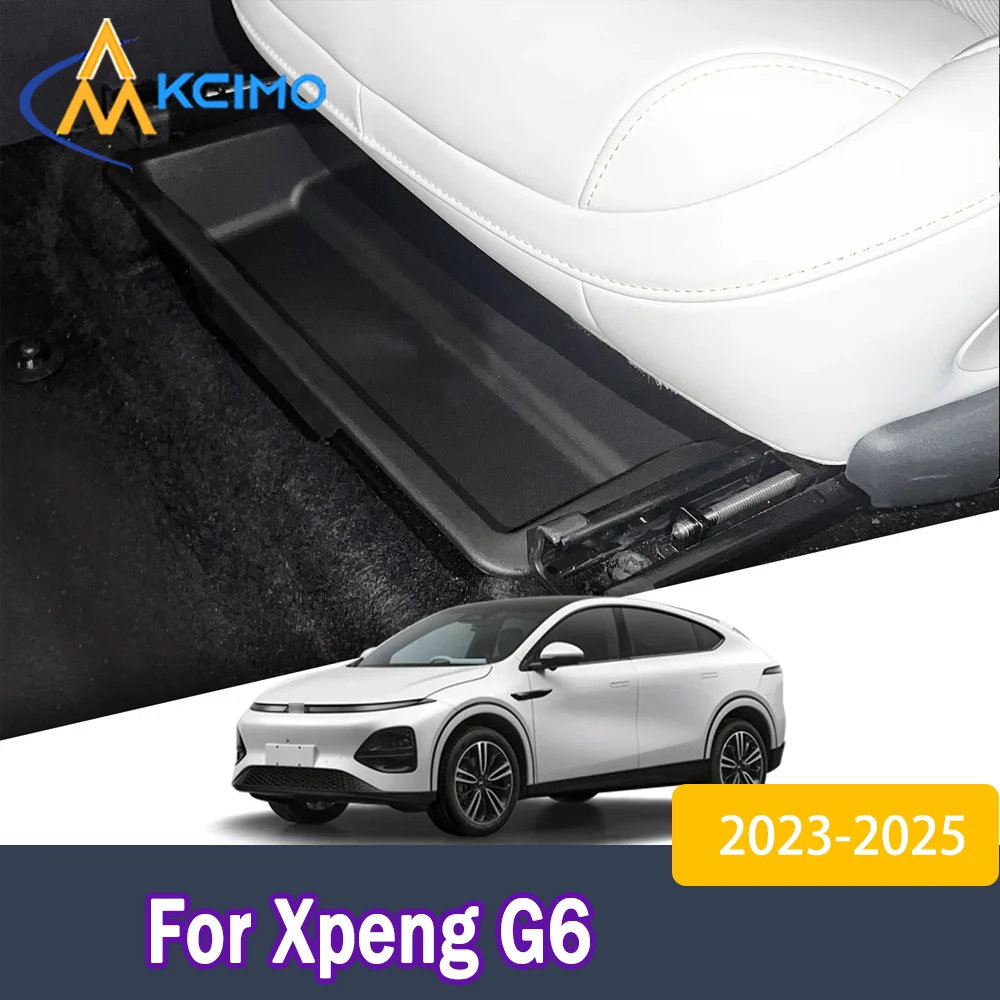 

Under Seat Drawer Type Storage Box for Xpeng G6 2023-2025 Car Interior Tidying Organizer Case Practical Accessories