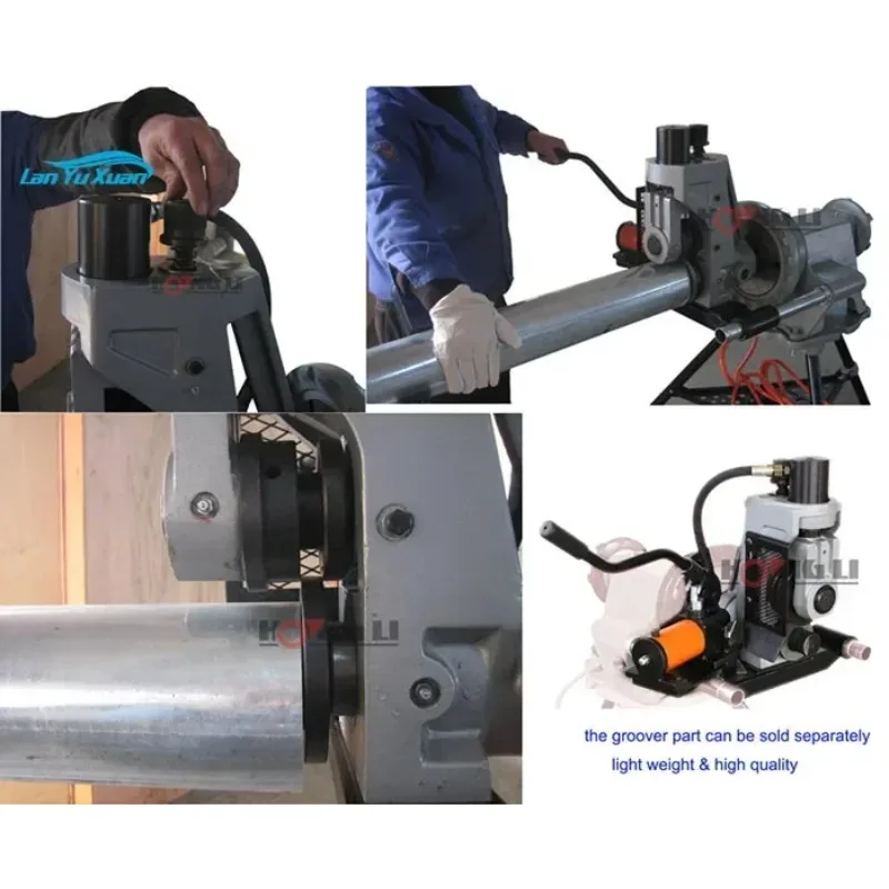 Pieza de ranurado de tubería hidráulica com ranura Hongli 918 a la venta