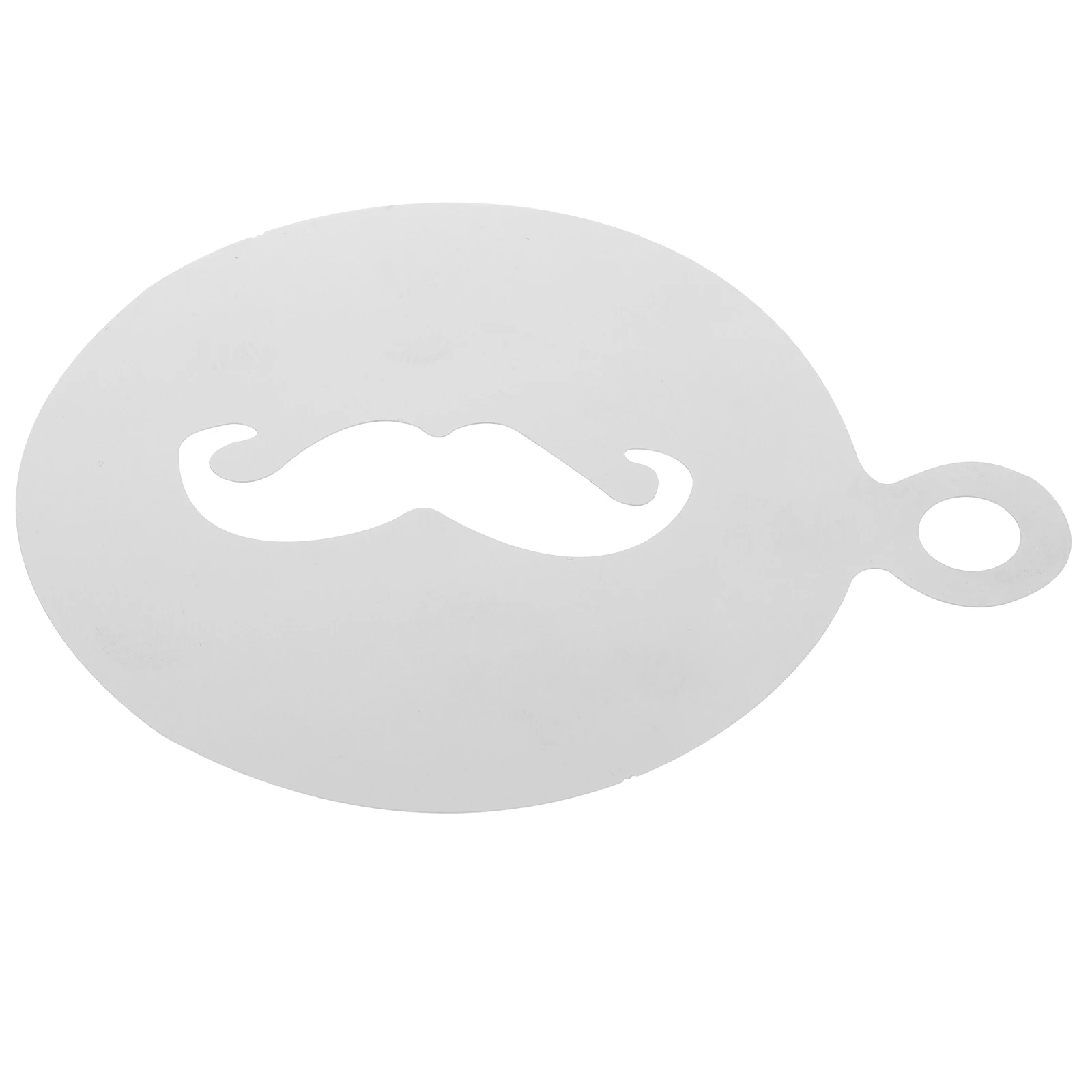 

304 Stainless Steel Coffee Art Stencils Reusable Latte Decoration Templates Hang Hole Valentine Patterns