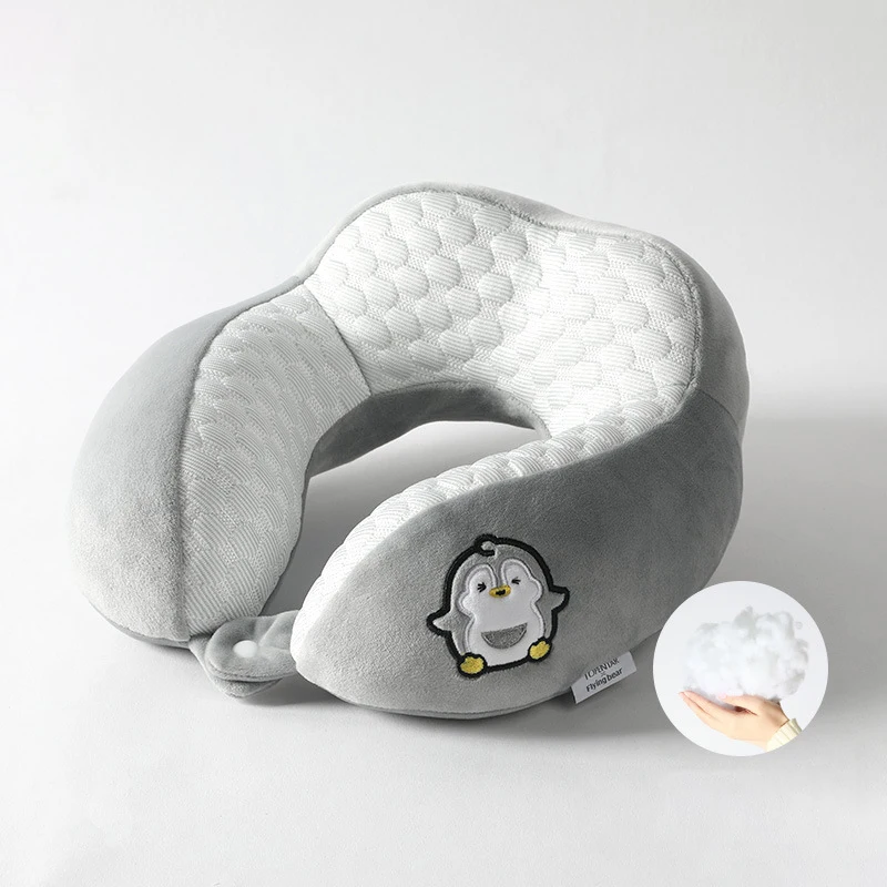 Wholesale travel PP cotton neck pillow