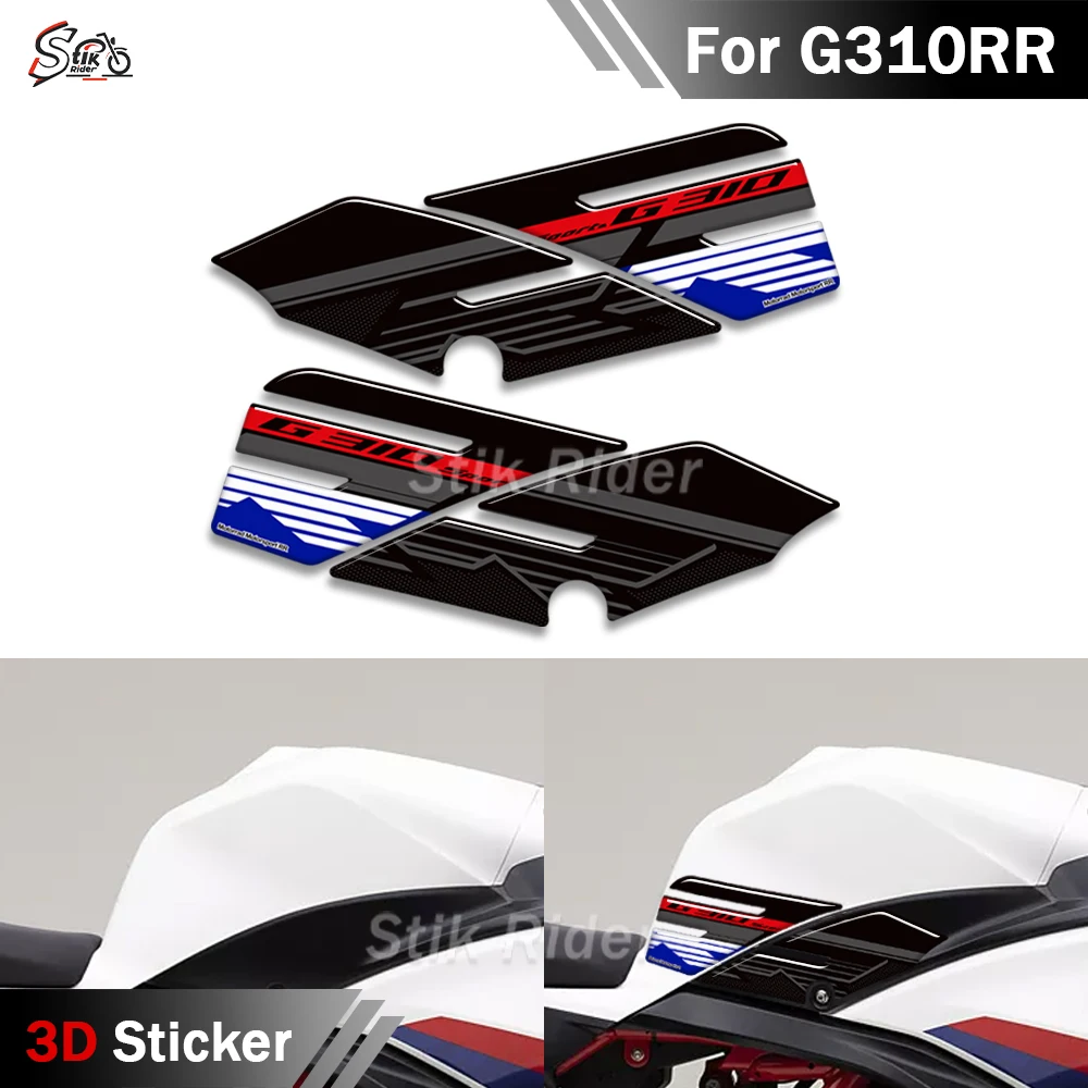 

For G310RR G 310 RR G310 Motorcycle Tank Pad Side Grips Gas Fuel Oil Kit Knee Fairing Fender Protection Stickers Decals