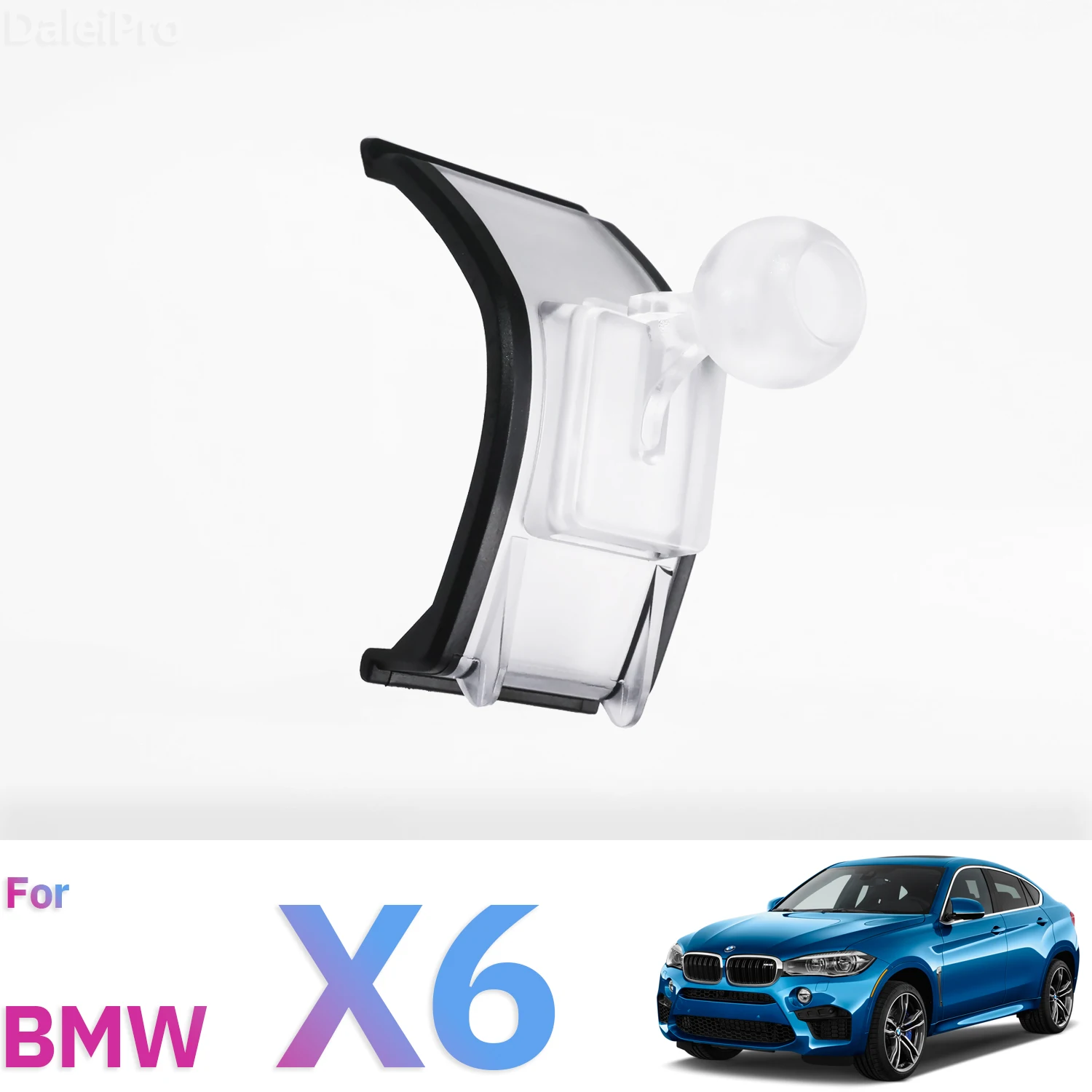 Suporte de Telefone para Carro Especial para BMW X6 G06 2019 2020-2023 2024, Carregador Sem Fio Magnético MagSafe