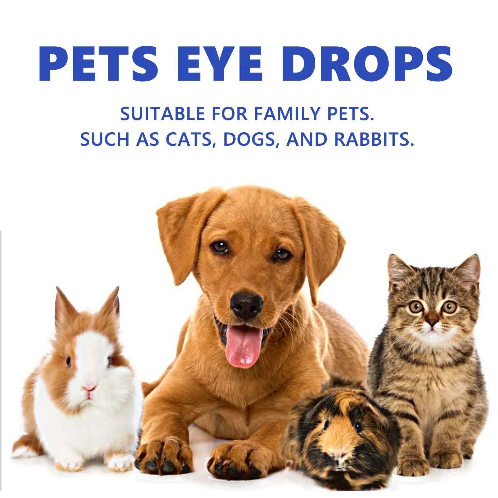 Cats Dogs Pet Eye Drops Eye Care Wash To Relieve Eye Discomfort-Contains Cassia Seed Extract Safe Cats Dogs Clean eyes products