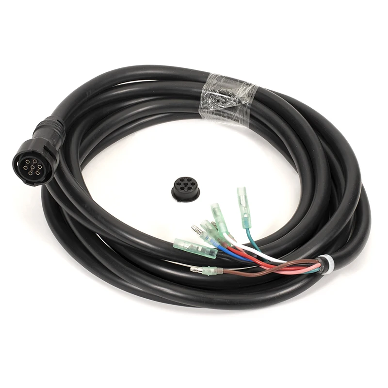 688-82586-21 Kabel 703 Zestaw przewodów głównych skrzynki zdalnego sterowania (7 pinów) 5M Do silnika zaburtowego Yamaha 9.9KM 15KM 25KM 30KM 40KM 55KM — 2