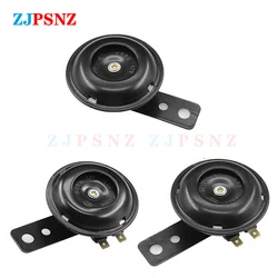 6V 12V 24V 36V 48V 60V 72V Horn E-bike Motorcycle Scooter Horn Kits Round Super Loud Horn Speaker Scooter Mopeds Waterproof