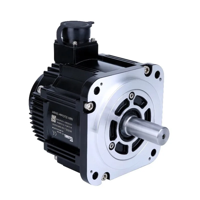 1.8 kw Popular High Torque 3000rpm 380V Electric 130mm 5 Poles Servo Motor CE RoHS Class Lathe Servo Motor Milling Motor