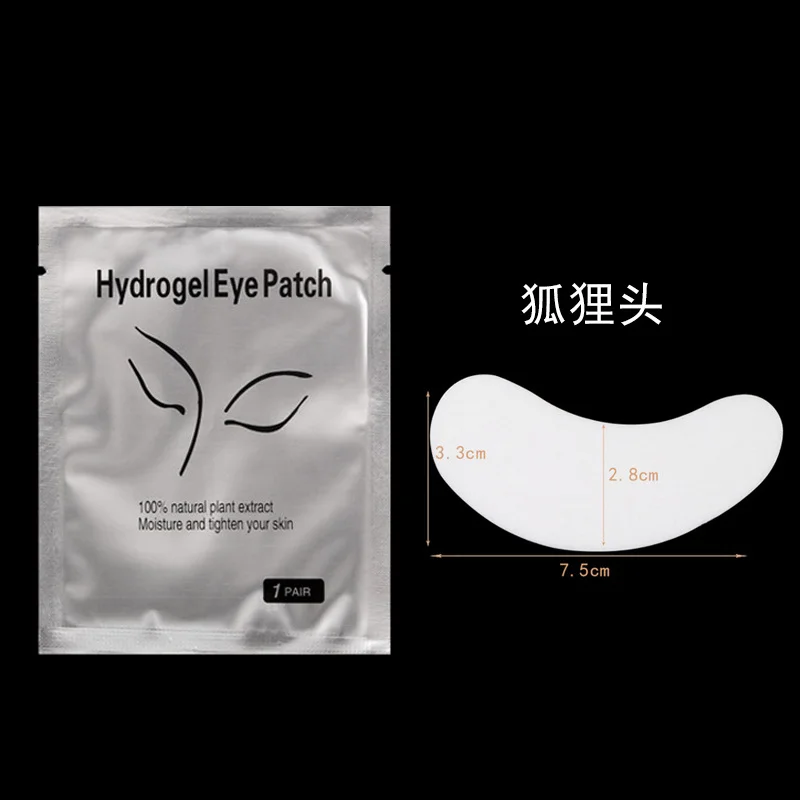 Cílios sob os olhos Patches Olho Almofada Isolamento Remover Hydrogel Eye Patch Adesivo Junta Extensão de cílios Ferramentas de maquiagem ...........