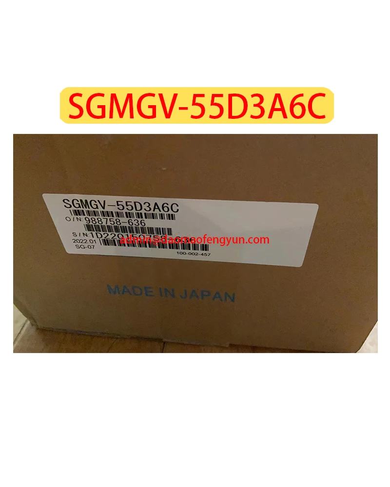 

SGMGV-55D3A6C Совершенно новый серводвигатель SGMGV 55D3A6C, быстрая доставка