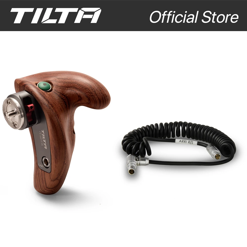 

TILTA TT-0511-R Right Side Wooden Handle 2.0 with R/S Button & Left Side Wooden Handle 2.0