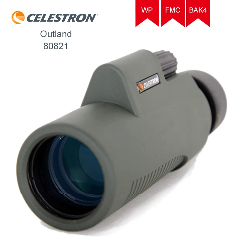 Celestron Outland 8x32mm Monocular Full Multilayer Coating BAK4 Prism Nitrogen Filled Waterproof