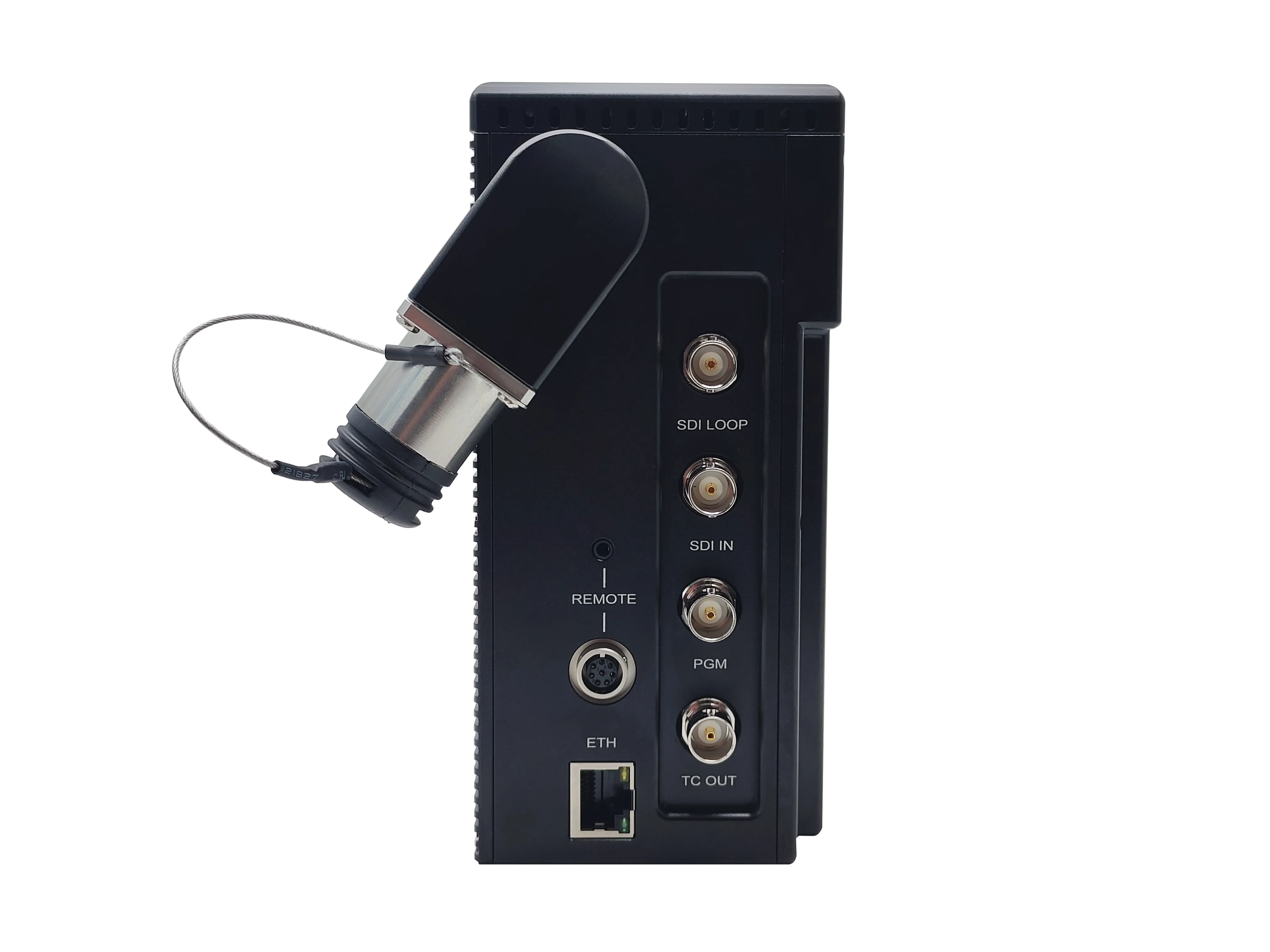 Broadcast Signal Fiber Optic Transmission System, PGM/Remote/Tally/Genlock/XLR/1000m Ethernet Multi-Rate Transmit
