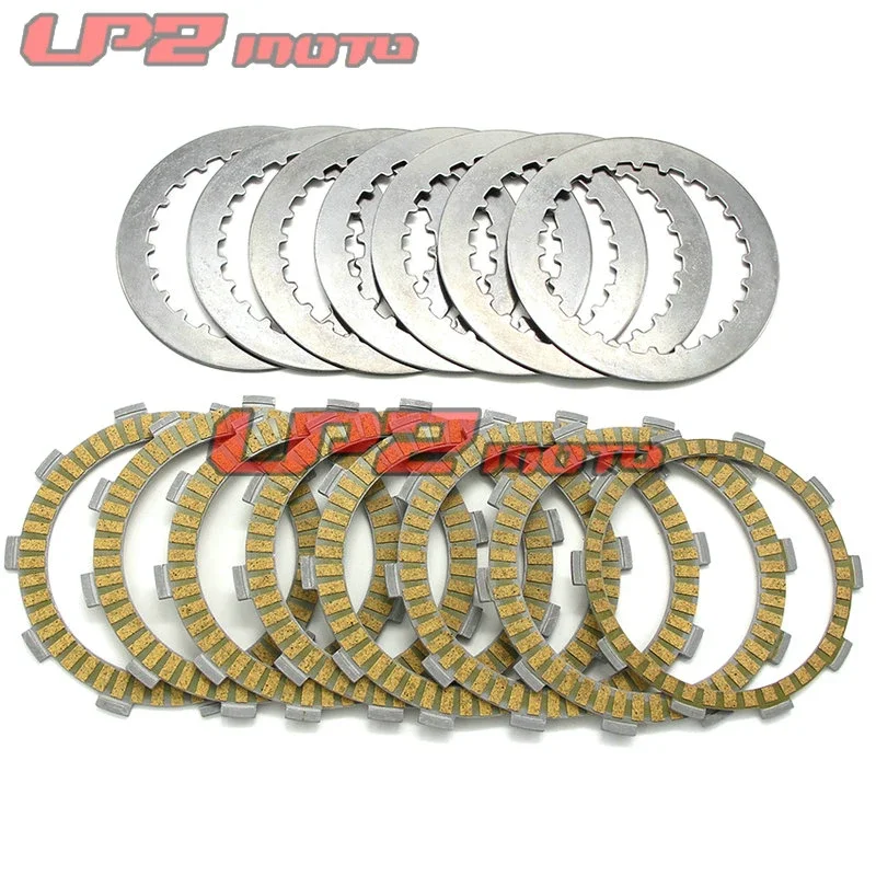 Clutch Friction Plate Discs for Honda NT650 Deauville 1998-2005 NTV600 1988-1991 NTV650 Revere 1988-2007 NT650 Hawk GT 1988-1992