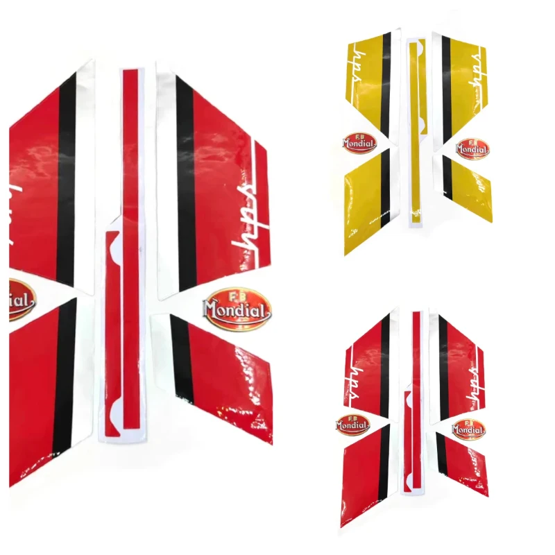 Accesorios para FB Mondial HPS 125, pegatinas HPS125, pegatinas para el tanque de combustible, logotipo, papel tapiz
