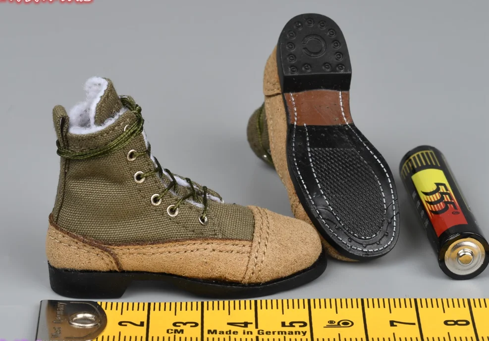 1/6 Flagset FS 73045B Asia Highland Wolf Soldier Warrior Guard Military Hollow Shoe Boots Gloved Hand Model Fit 12